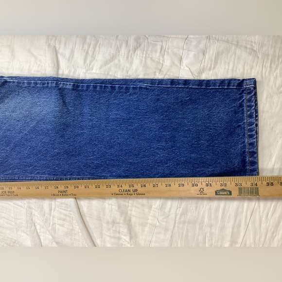 Mens Carhartt B18 Slim Fit Heavyweight 5 Pocket Tapered Jeans 40x34 - Picture 7 of 9